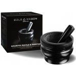 Cole & Mason Granitový hmoždíř s tloučkem z černé žuly 14 cm – Zboží Dáma