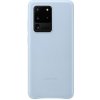 Pouzdro a kryt na mobilní telefon Samsung Samsung Leather pro Samsung S20 Ultra Blue EF-VG988LLE