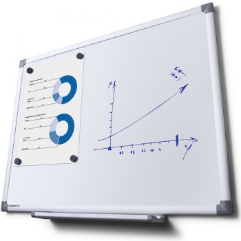 Jansen Display Scritto popisovatelná magnetická tabule whiteboard 1000 x 2000 mm