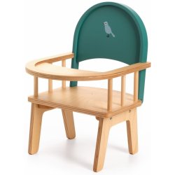 Pomea dřevěná židle pro panenky