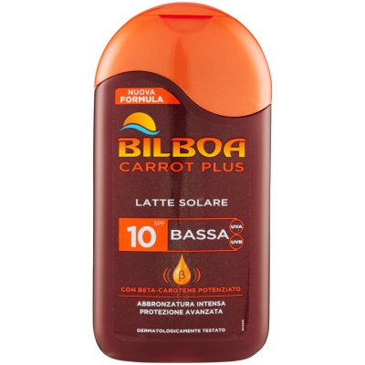 Bilboa Carrot Plus opalovací mléko SPF10 200 ml