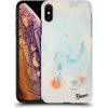 Pouzdro a kryt na mobilní telefon Apple Pouzdro Picasee silikonové Apple iPhone XS Max - Splash čiré