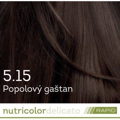 Biosline Barva na vlasy 5.15 Popelavě kaštanová 135 ml
