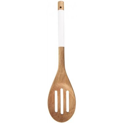 Vařečka akácie s otvory WHITELINE 30 cm – Hledejceny.cz