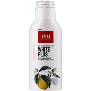 Splat Ústní voda WHITE PLUS pro bezpečné bělení a ochranu zubní skloviny 275 ml