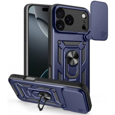 Techsuit - CamShield Series ochranný obal na iPhone 17 Pro Max - modré – Zboží Mobilmania