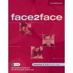 Face2face Elementary Teacher's Book – Hledejceny.cz