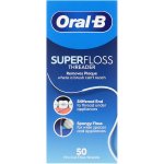 Oral-B Zubní nit Superfloss 50 ks – Zboží Dáma