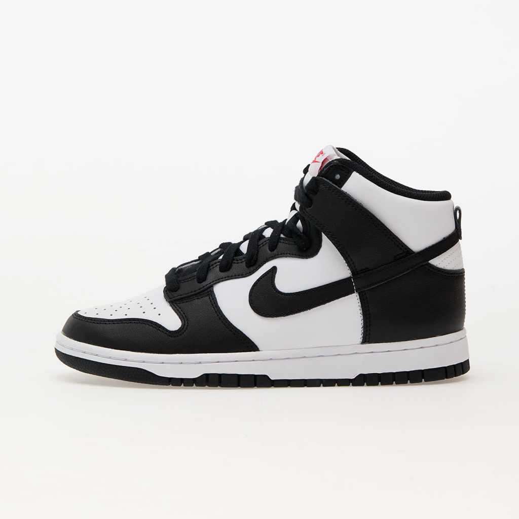 Nike W Dunk High white black university red