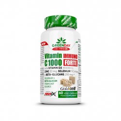 Amix GreenDay ProVegan Vitamin C 1000 mg Imuno Forte 60 kapslí