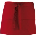 Premier Workwear Pracovní zástěra krátká s kapsami PR155 Burgundy Pantone 216 60x33cm – Hledejceny.cz