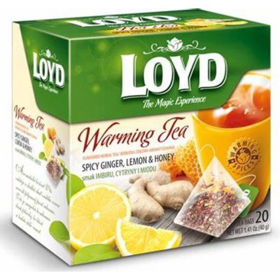 Loyd HOT Tea zázvor citrón med 20 x 2 g – Zboží Mobilmania