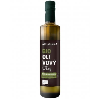 Allnature BIO extra panenský Olivový olej 0,5 l