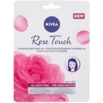 Nivea Rose Touch 10minutová hydratační maska pod oči 1 pár – Zboží Dáma