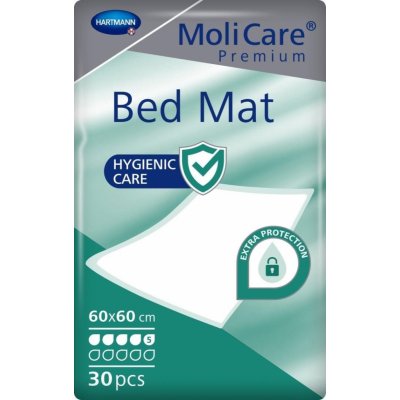 MoliCare Bed Mat 5 kapek 60 x 60 cm 30 ks – Zboží Dáma