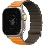 Uniq Revix Premium Edition Reversible Magnetic řemínek pro Apple Watch 49/45/44/42mm oranžový/khaki UNIQ-45MM-REVPSORGKAK – Hledejceny.cz