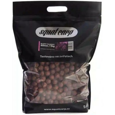 SQUAT CARP Hotové boilies Bloody Mulberry 5 kg 20 mm – Sleviste.cz