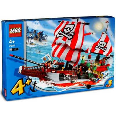 LEGO® 7075 Pirátská loď kapitána Rudovouse od 3 113 Kč - Heureka.cz