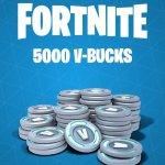 Fortnite - 5000 V-Bucks – Zboží Dáma