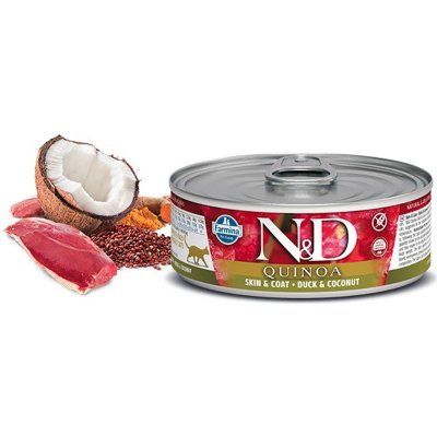 N&D CAT QUINOA Adult Duck & Coconut 70 g