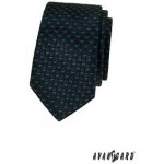 Avantgard Kravata Slim 551-3011 modrá/zelená – Sleviste.cz