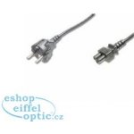 PremiumCord 230V k u 2m, trojlístek "Mickey Mouse", rovná zástrčka – Zboží Živě