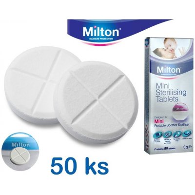 Milton Mini Stérilisation Comprimés Contiennent 50 Tablettes par Milton 