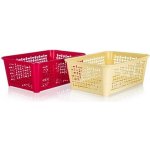VETRO PLUS Košíček úložný 35,8 x 25,6 cm assort – Sleviste.cz