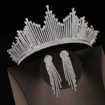 B-Top barokní svatební set Crystal Queen postříbřená – Zboží Dáma