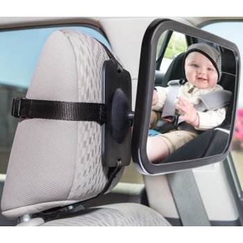 Einparts Velké dětské zrcátko do auta HAPPY KIDS pro dítě v autě (25 x 15 cm) - Car Safety