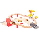 Aga4Kids Dřevěná vláčkodráha DS5643 32 dílů – Hledejceny.cz