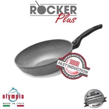 Olympia Zanetti wok rocker plus Induction 28 cm