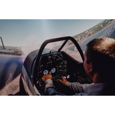 Letecký simulátor Mustang, 1 osoba, 30 minut letu