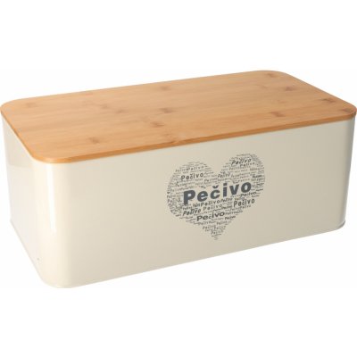 Orion Plechová chlebovka s víkem - srdce – Sleviste.cz