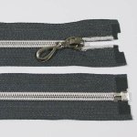 Zip spirálový 6mm délka 70cm, barva 312 (dělitelný) se stříbrnými zoubky – Hledejceny.cz