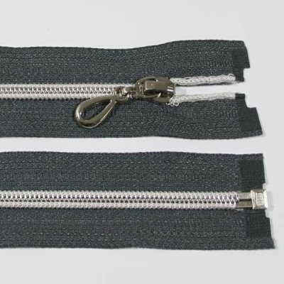 Zip spirálový 6mm délka 70cm, barva 312 (dělitelný) se stříbrnými zoubky – Hledejceny.cz