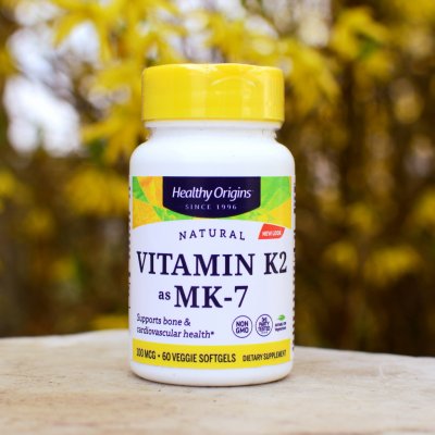 Healthy Origins Vitamin K2 jako MK-7 100 μg x 60 kapslí – Hledejceny.cz