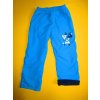 Dětské rifle Arex zateplené šusťákové kalhoty s potiskem tyrkysově modrá