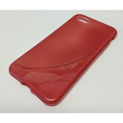 Pouzdro Jelly Case Brush Apple iPhone 7 / iPhone 8 / SE 2020 / SE 2022 červené – Zboží Mobilmania