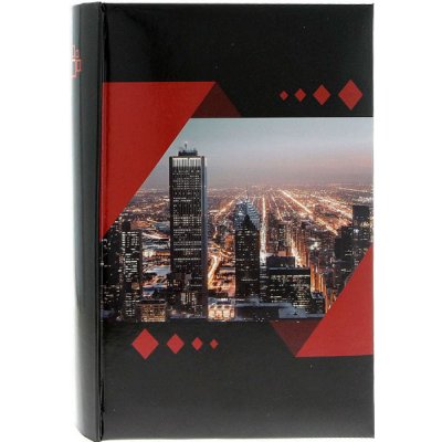 Fotoalbum 10x15 pro 300 fotek Metropolis red – Zboží Živě