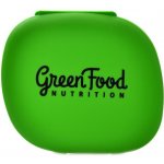 GreenFood nutrition Krabička na tablety pillbox - zelená - green – Sleviste.cz