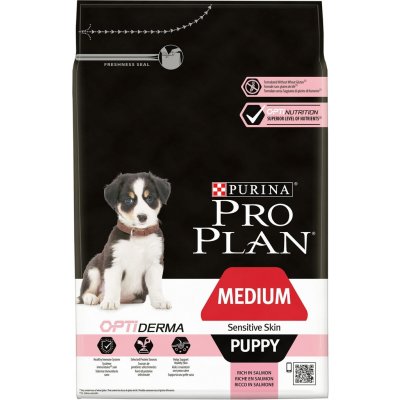 Purina Pro Plan Medium Puppy Sensitive Skin losos 3 kg – Hledejceny.cz