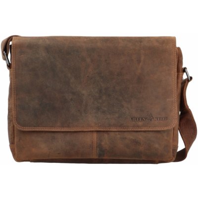 GreenWood pánská kožená pracovní taška Sollange Khaki – Hledejceny.cz