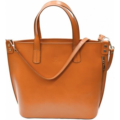 Aranys Shopping bag kožená kabelka Aranys Jantar 17180 – Zboží Mobilmania