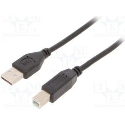 Gembird CCFB-USB2-AMBM-1.5M USB 2.0, USB A vidlice, USB B, vidlice, niklovaný, 1,5m – Zboží Mobilmania