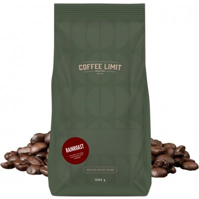 COFFEE LIMIT RAINFOREST zrnková 1 kg – Hledejceny.cz