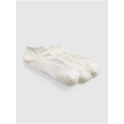 GAP Sada tří párů ponožek v bílé