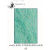 Výroba nástrahy Tommi-Fly Streamerové Vlasy Nuclear Streamer Hair Turquoise Green