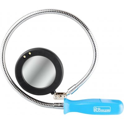 RICHMANN Magnetické inspekční zrcátko ohebné kulaté s LED diodami | 50 mm | Zboží Auto