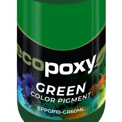 EcoPoxy Barevné pigmenty do pryskyřice zelená 60 ml – Zbozi.Blesk.cz